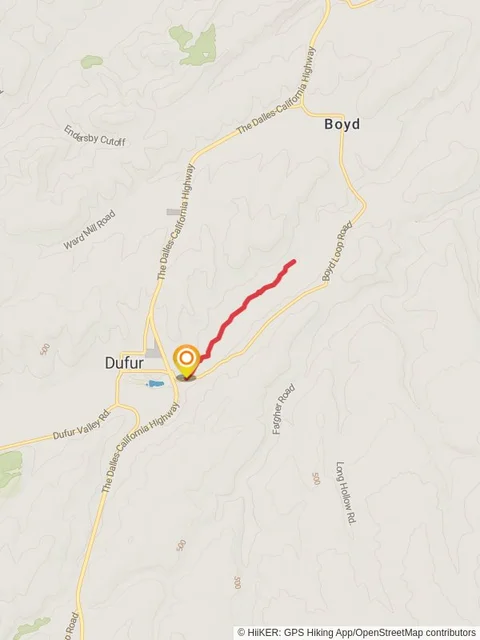 Fifteenmile Creek from Boyd Road