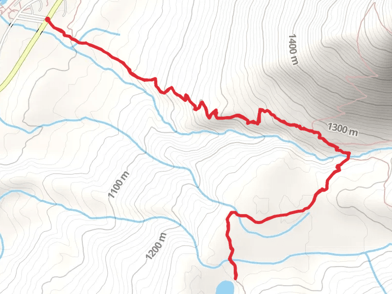 Fish Lake via Crystal Ford