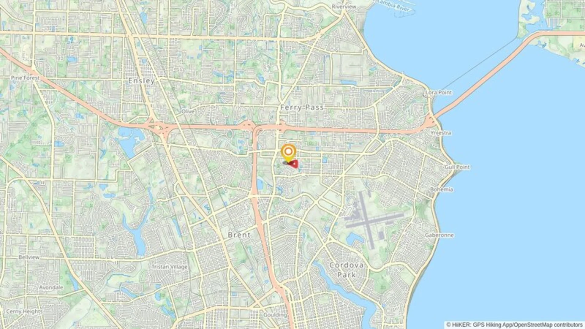 An image depicting the trail Parker Circle Neighborhood Park Loop and its surrounding area.