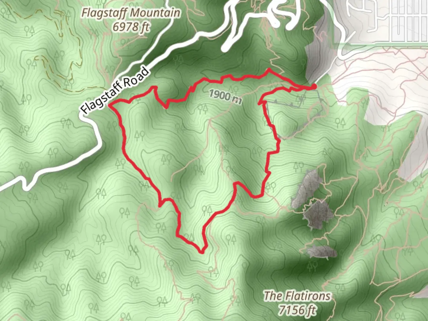 An image depicting the trail Gregory Canyon Trail via Saddle Rock Trail and its surrounding area.