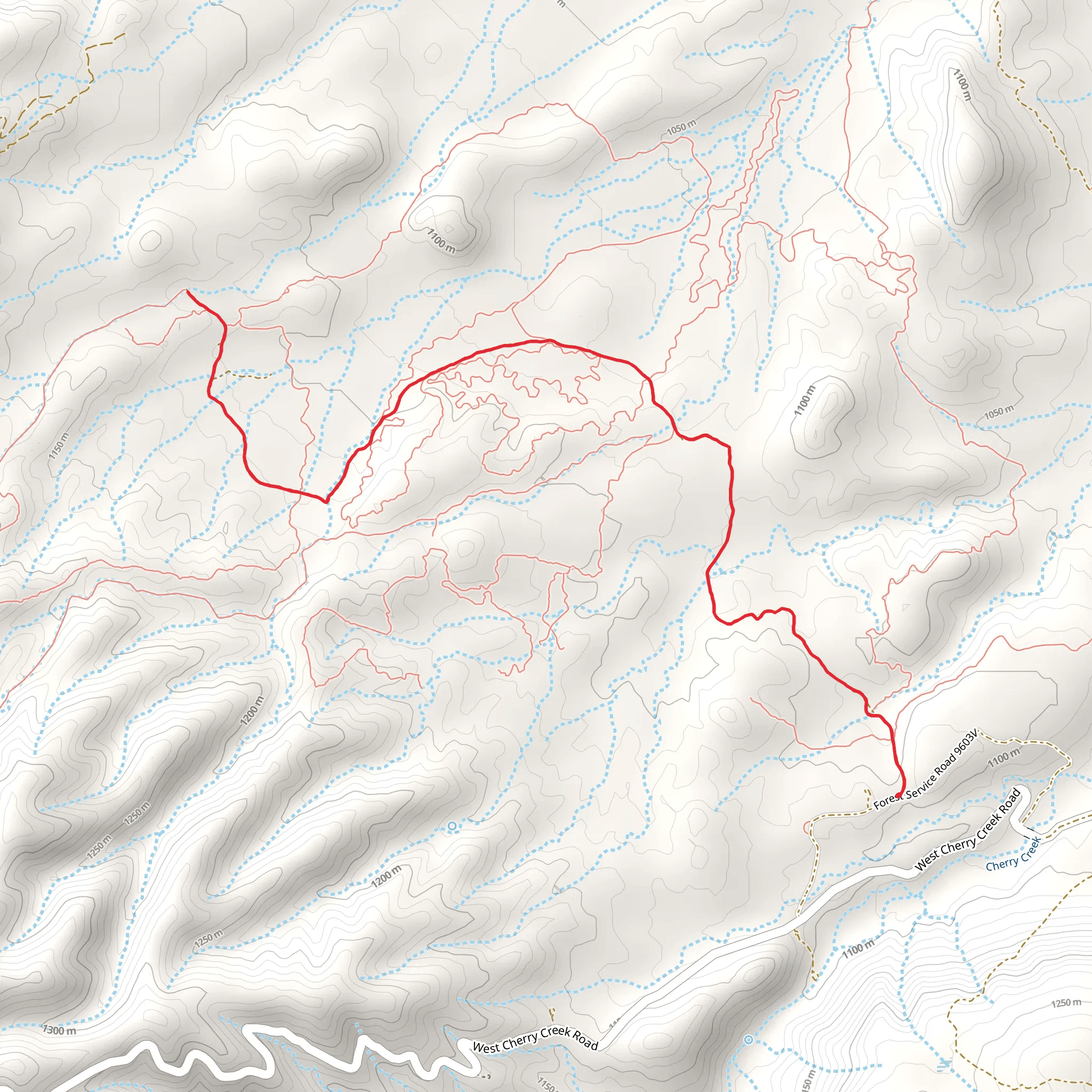 Aultman Trail mobile static map