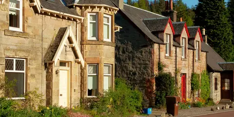 An image depicting the trail Strathyre - An Sidhean - Beinn an t-Sidhein and Beinn Luidh and its surrounding area.