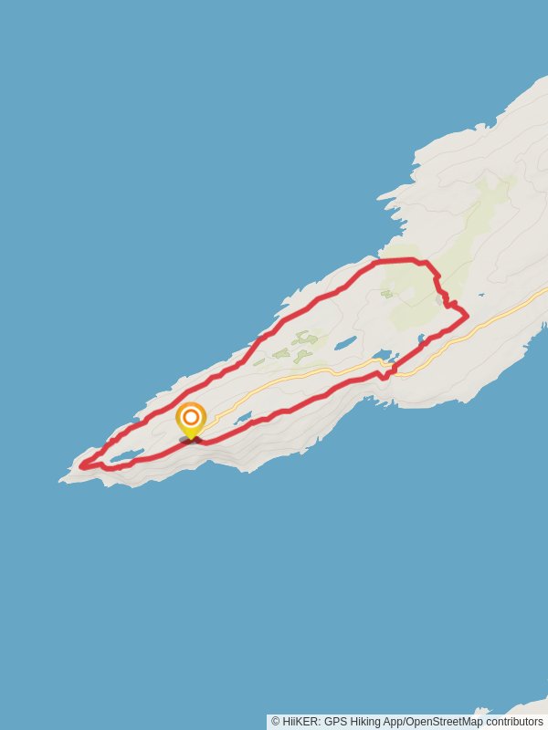 Sheep's Head - Poet's Way Loop mobile static map