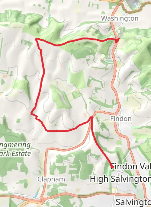 Hike on Walk 2 mobile static map