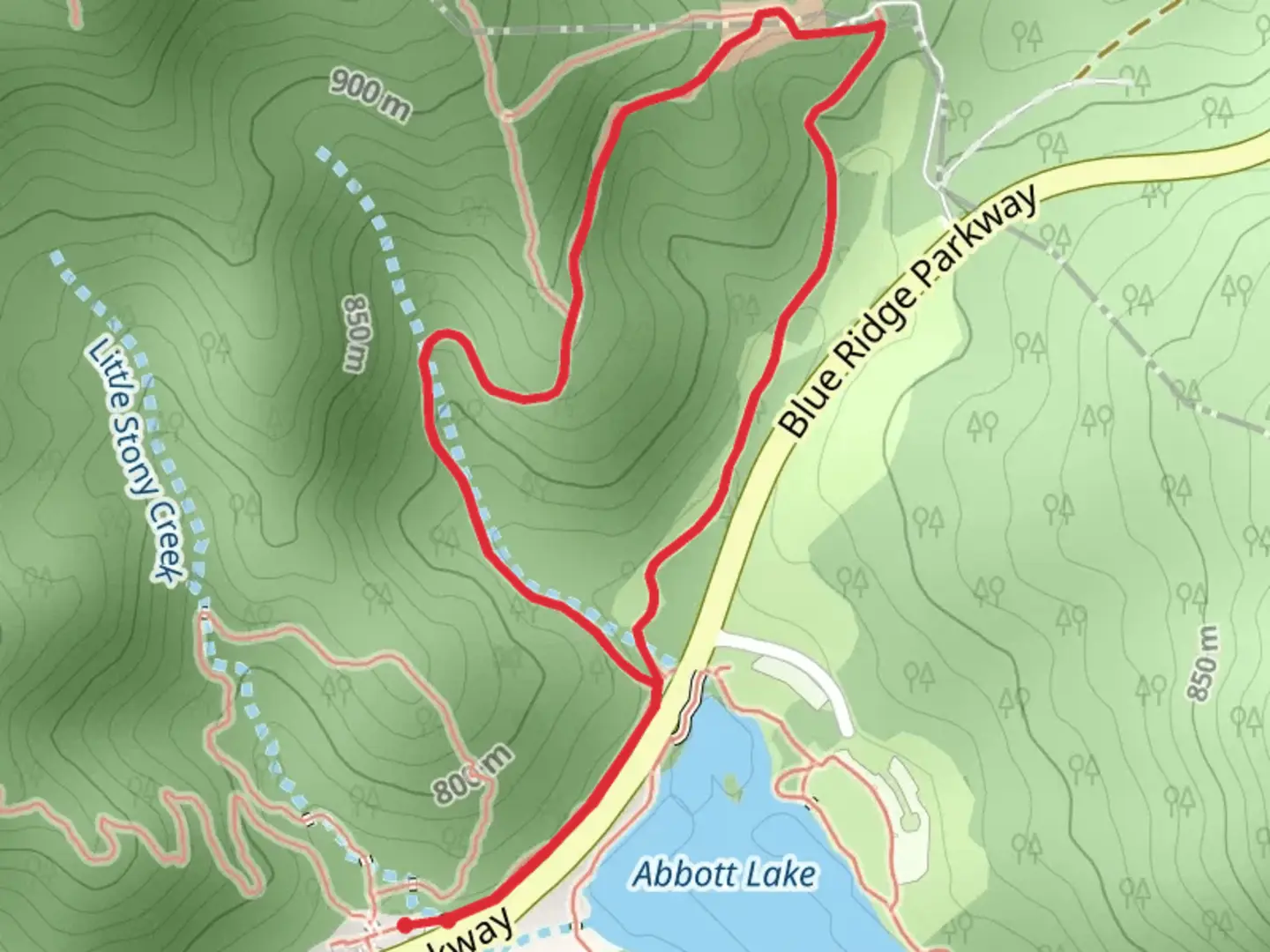 An image depicting the trail Johnson Loop Trail and its surrounding area.