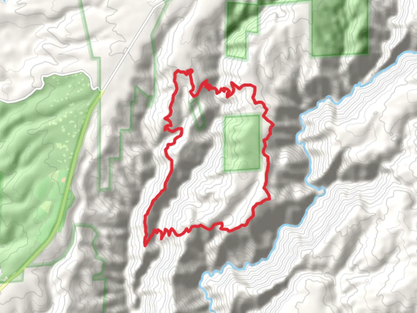An image depicting the trail Codfish Loop - 6 Trail and its surrounding area.