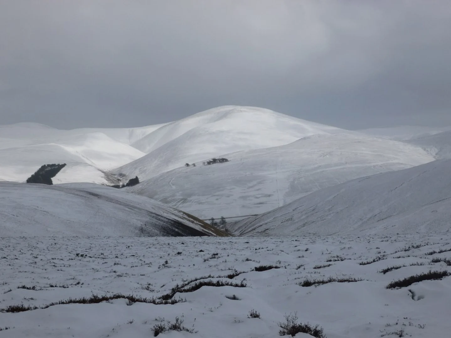 An image depicting the trail Culter Fell and Coulter Waterhead Reservoir Loop and its surrounding area.