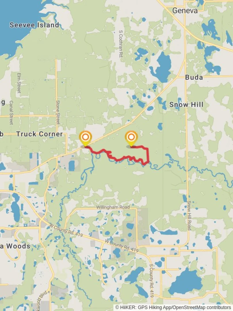 An image depicting the trail Kolokee Loop Trail and its surrounding area.