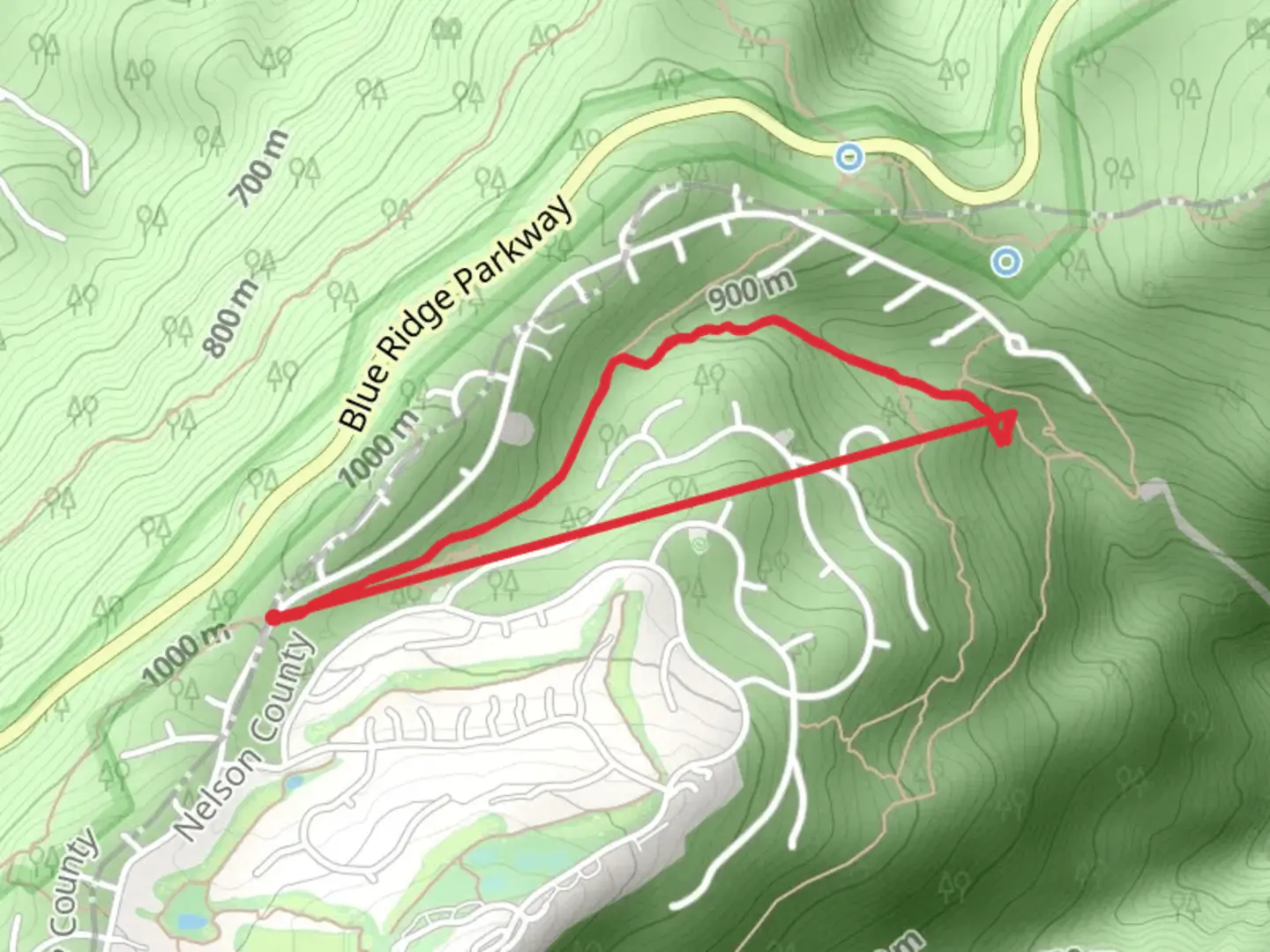 An image depicting the trail Laurel Springs Drive and its surrounding area.