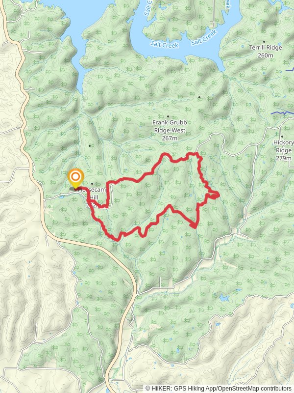 Grubb Ridge Trail and Cope Hollow Loop Trail