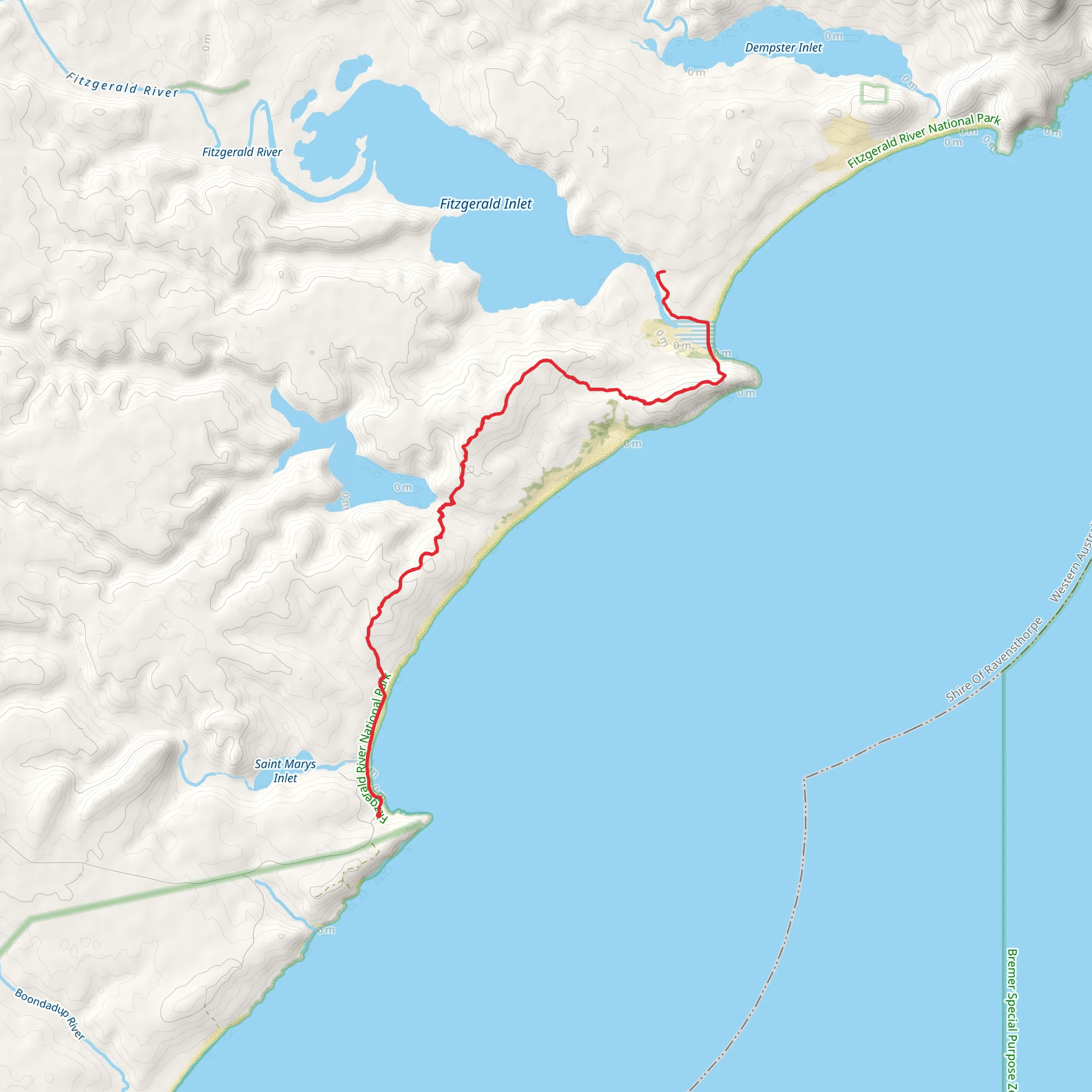 Mamang Trail mobile static map