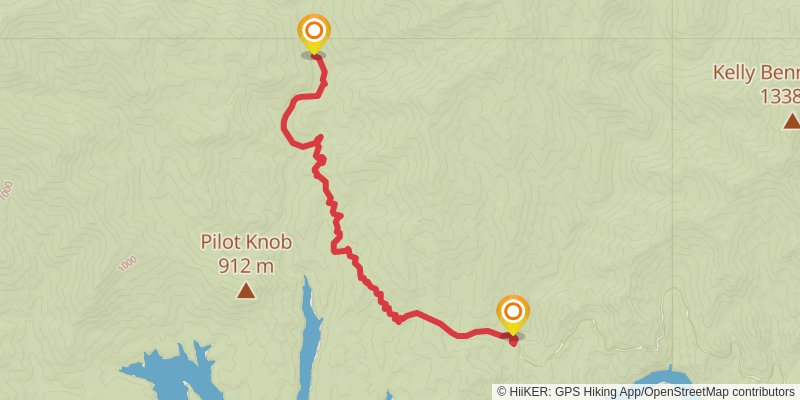 Springhouse Branch, Whiteoak Branch and BMT Loop Trail stage 2 Map