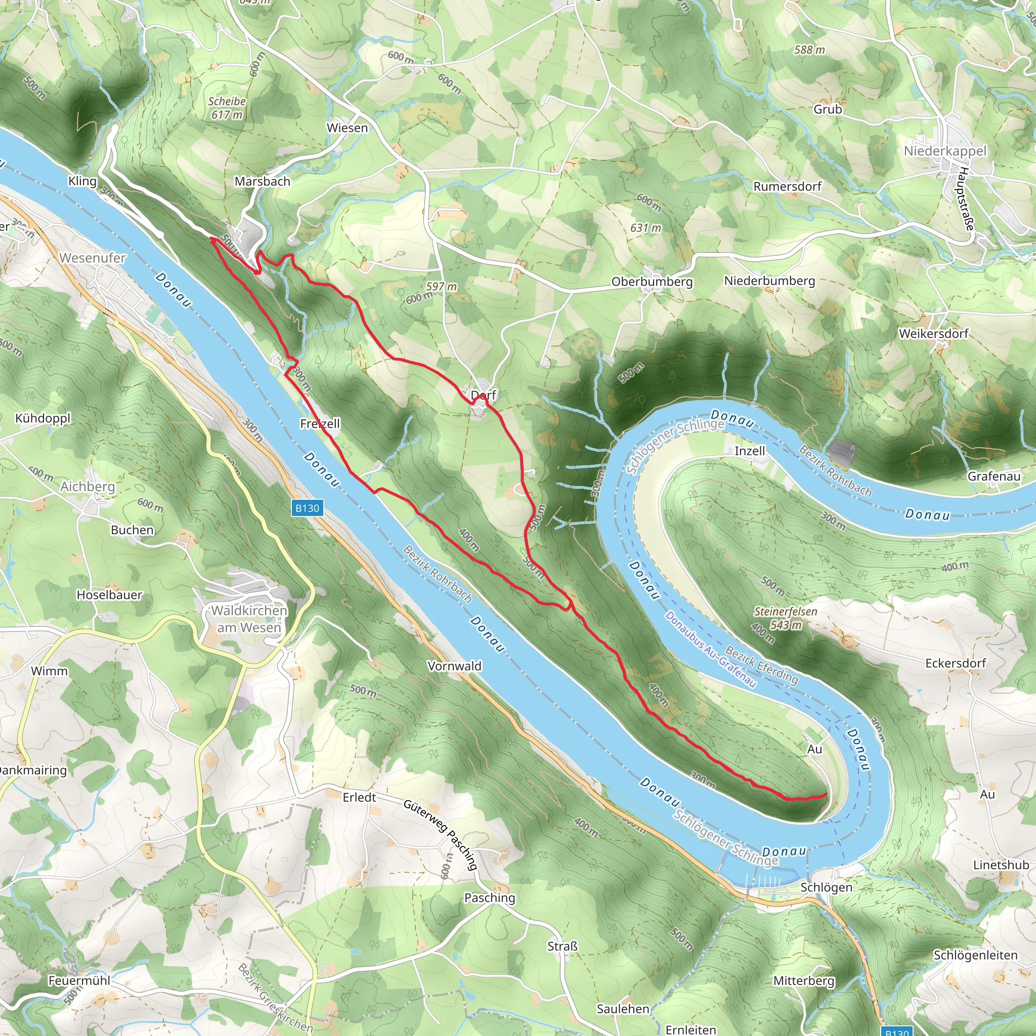 Danube Gallery mobile static map
