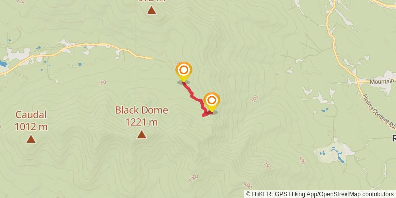 Escarpment Loop Trail alt 1 Map