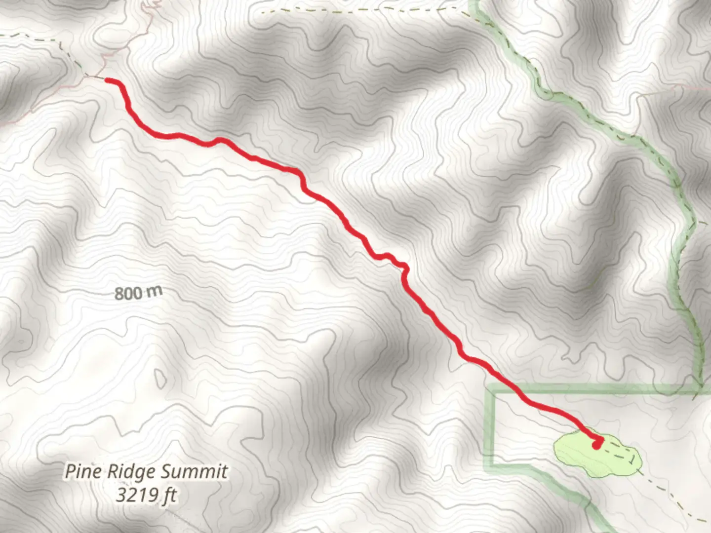 An image depicting the trail Stony Creek Trail and its surrounding area.