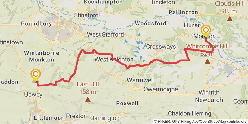 Jubilee Trail stage 4 Map