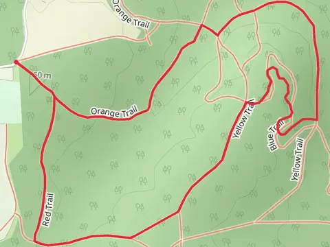 Orange and Yellow Loop Trail