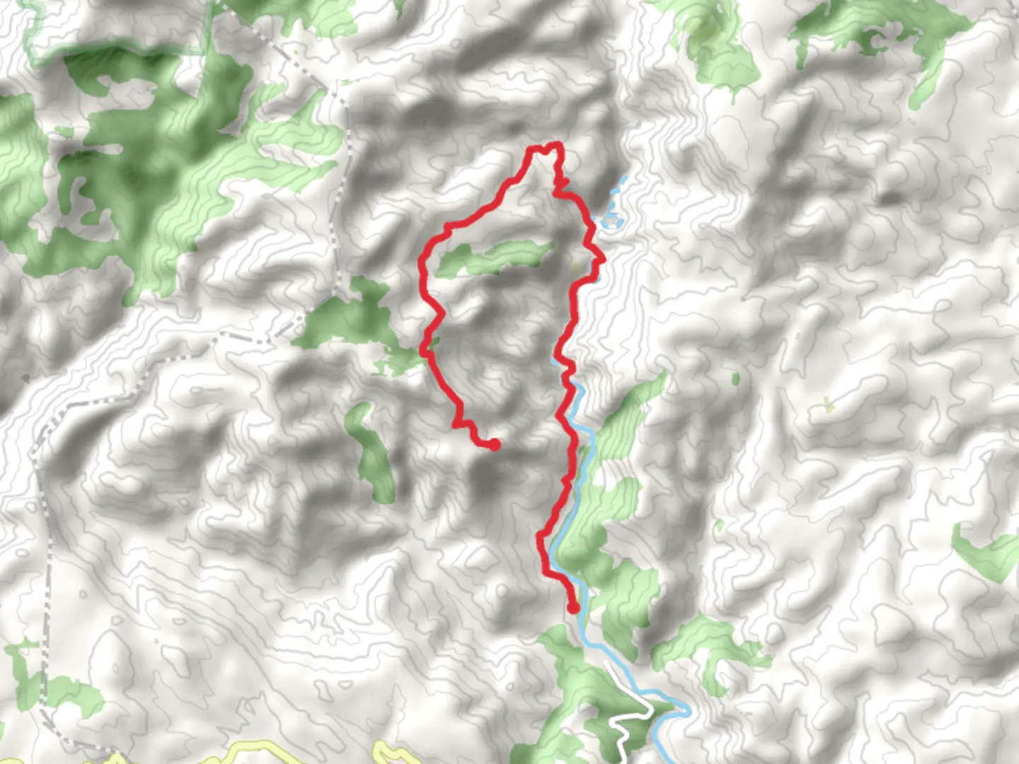 An image depicting the trail Cami d'Arminya PR CV 328 and its surrounding area.
