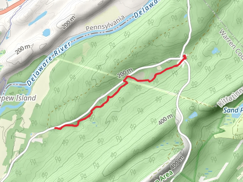 Van Campens Glen Trail