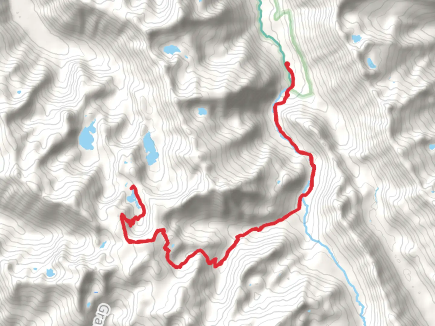 An image depicting the trail Swamp Lake via Copper Creek Trail and its surrounding area.
