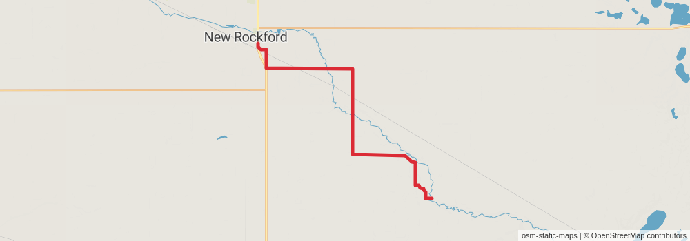 American Perimeter Trail - North Country Primary stage 225 Map