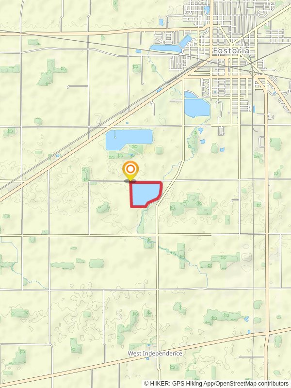 Lake LeCompte Fostoria Reservoir 5 Loop