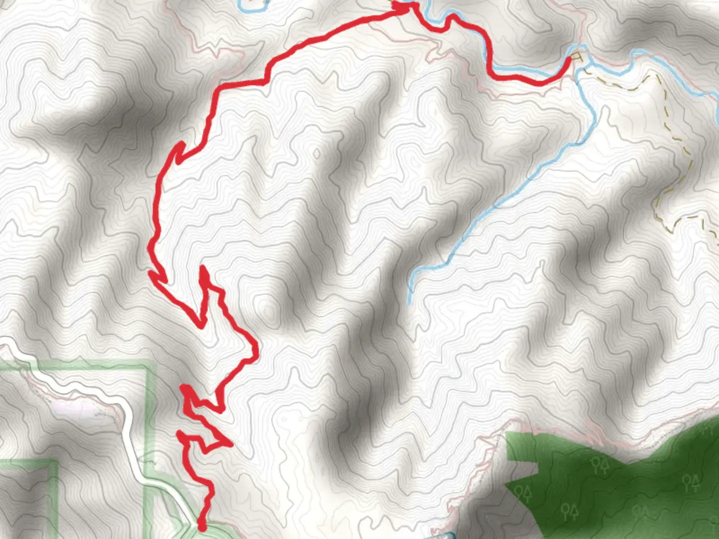 An image depicting the trail Kenyon-Devore Trail and its surrounding area.