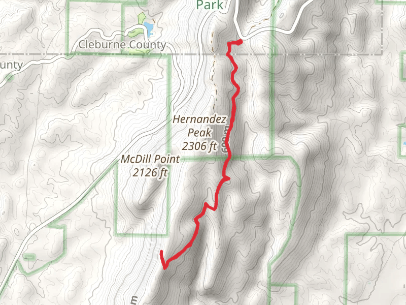 Cave Creek Trail Out and Back