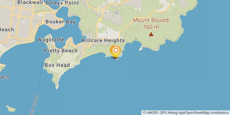 Bouddi Ridge and Coastal Walk spur 3 Map