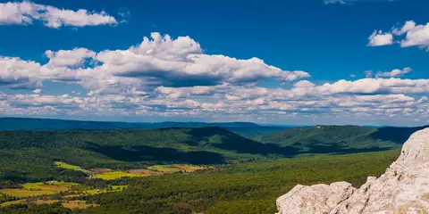 An image depicting the trail Torry Ridge - Mills Creek Loop and its surrounding area.