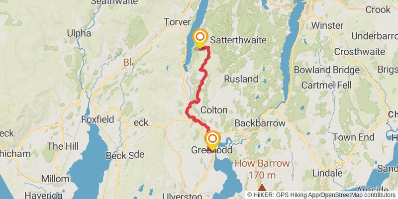 Furness Way stage 4 Map