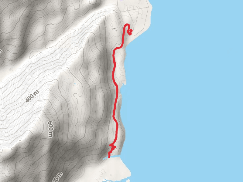 Caines Head - Tonsina Trail