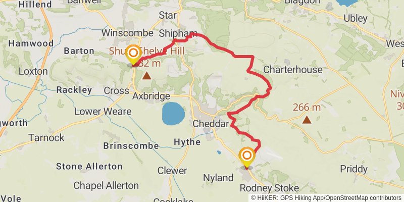 Coast to Coast - Southern England stage 2 Map