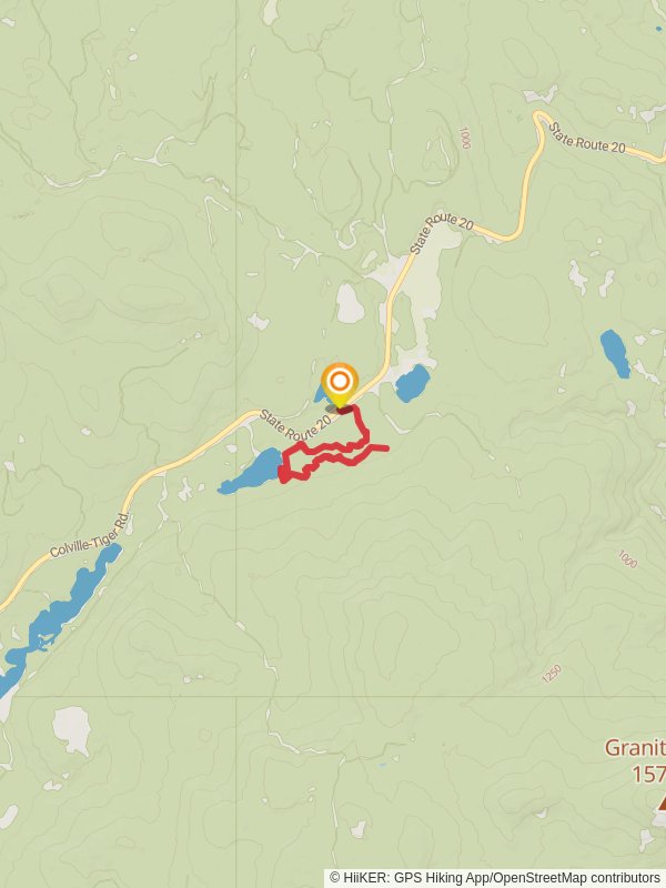 Lake Leo Trail mobile static map