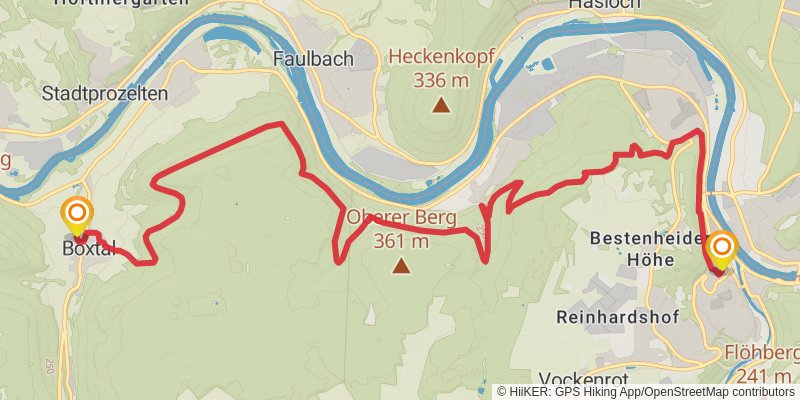 Jakobsweg Main-Taubertal stage 2 Map