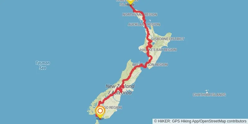 Te araroa trail outlet distance