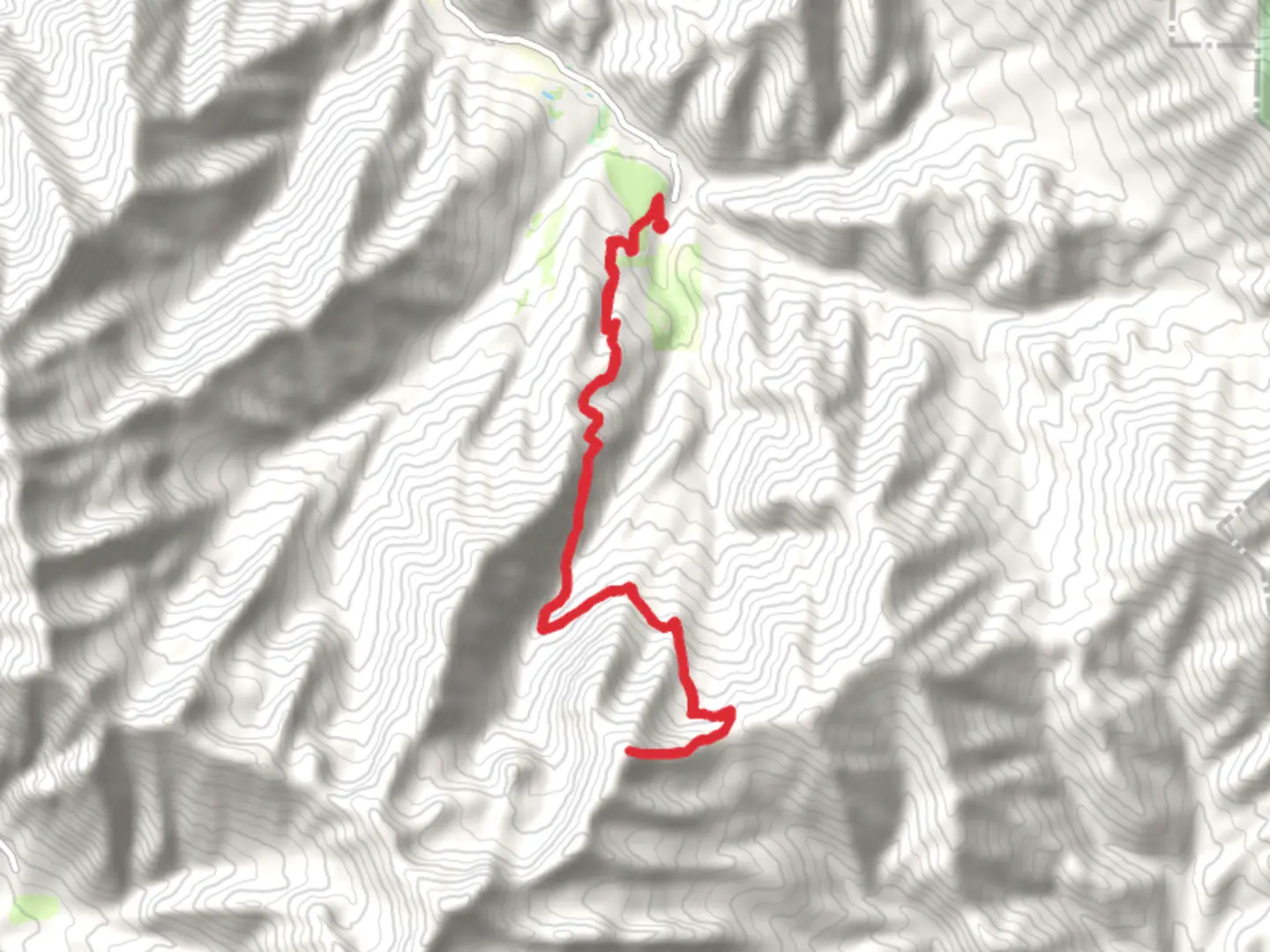 An image depicting the trail Lightning Peak via Great Western Trail and its surrounding area.