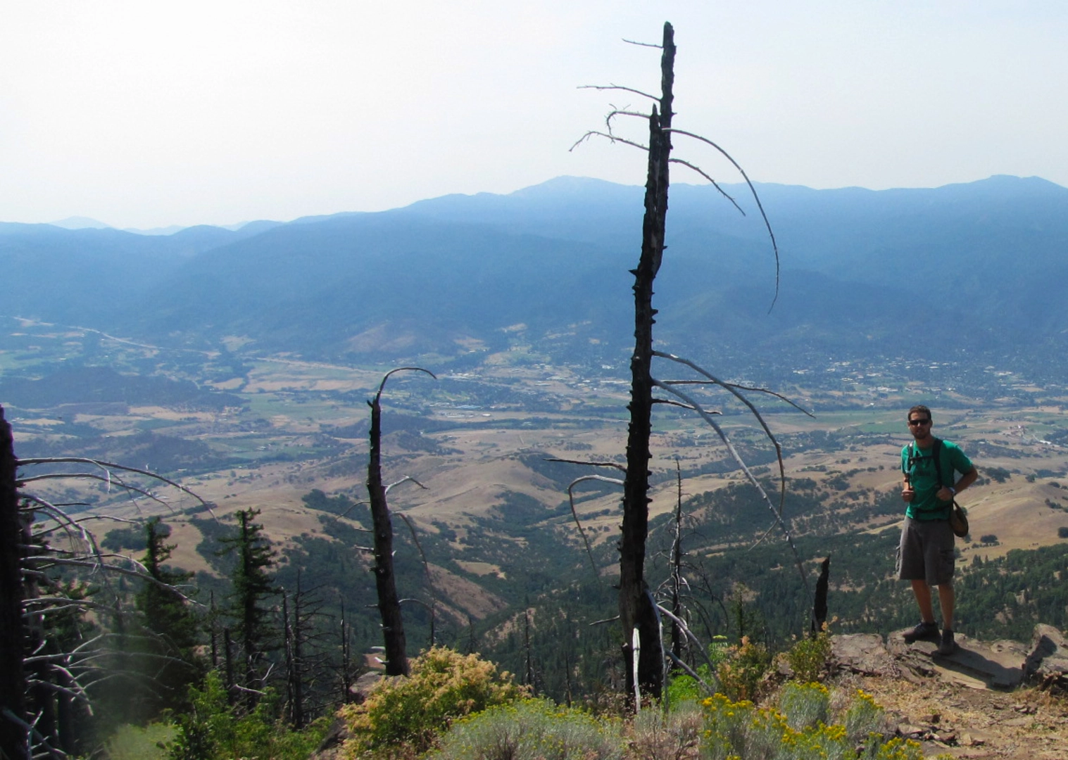 An image depicting the trail Gizmo Peak Loop and its surrounding area.