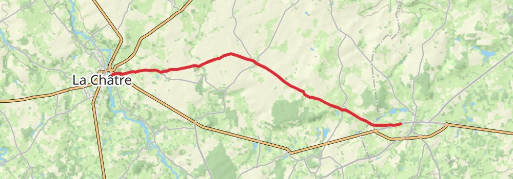 Camino Perl-Saint Jean Pied de Port via Vézelay stage 34 Map