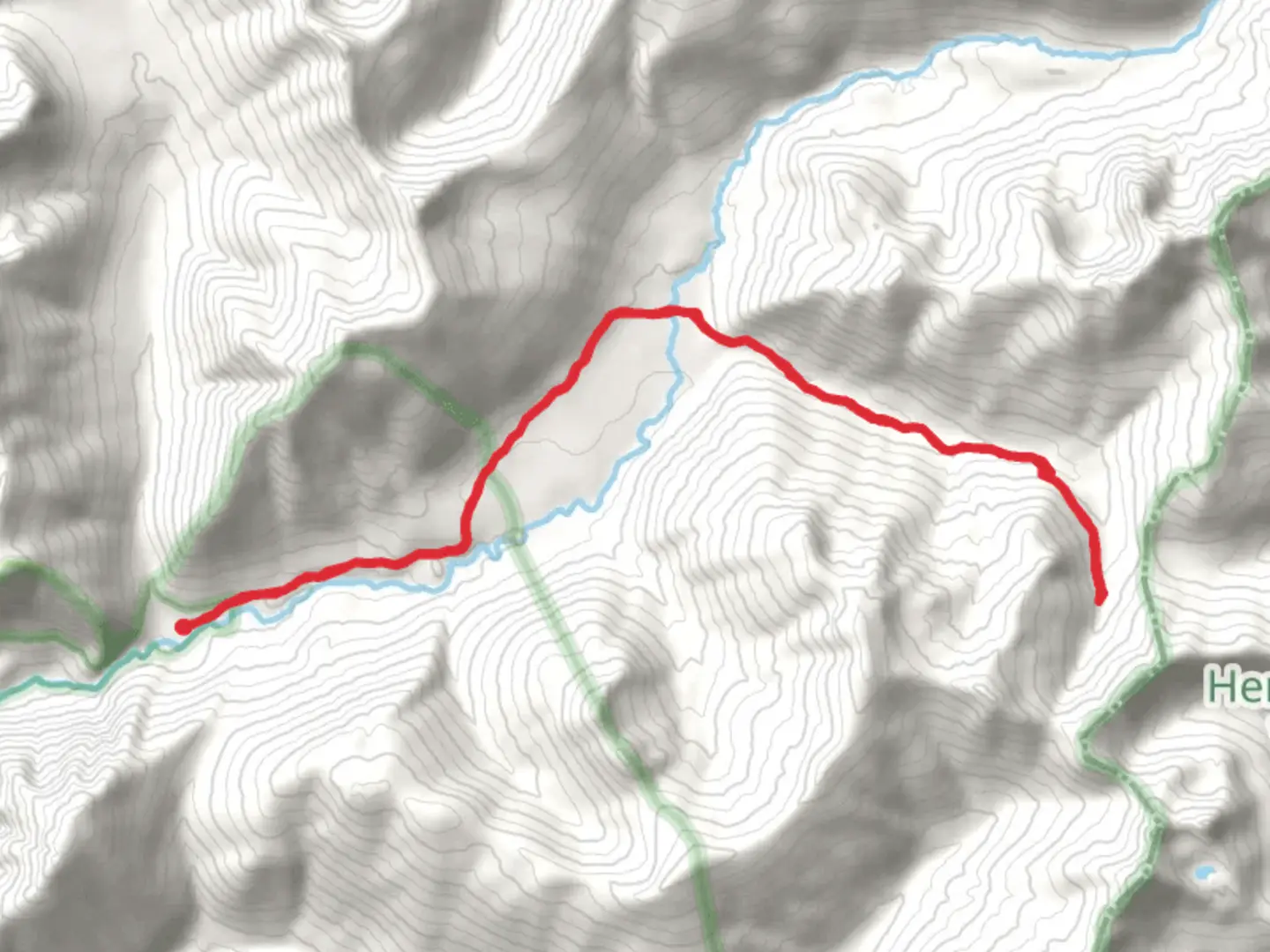 An image depicting the trail North Fork Skykomish Trail and Pass Creek Trail and its surrounding area.