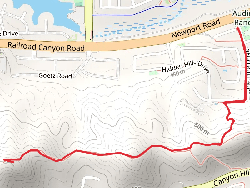 Audie Murphy Ridge Trail