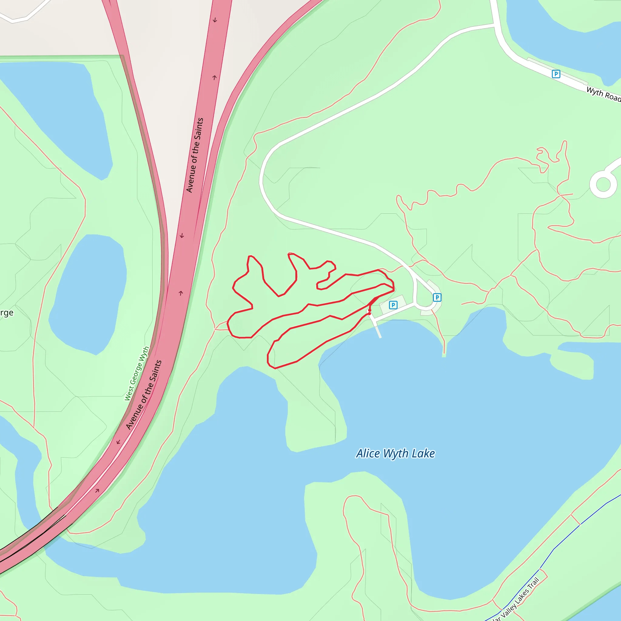 Avenue of the Saints Loop mobile static map