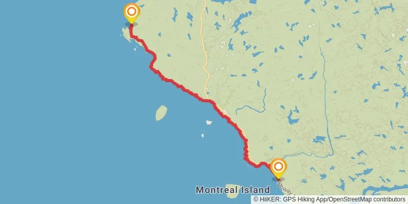 Lake superior outlet trail map