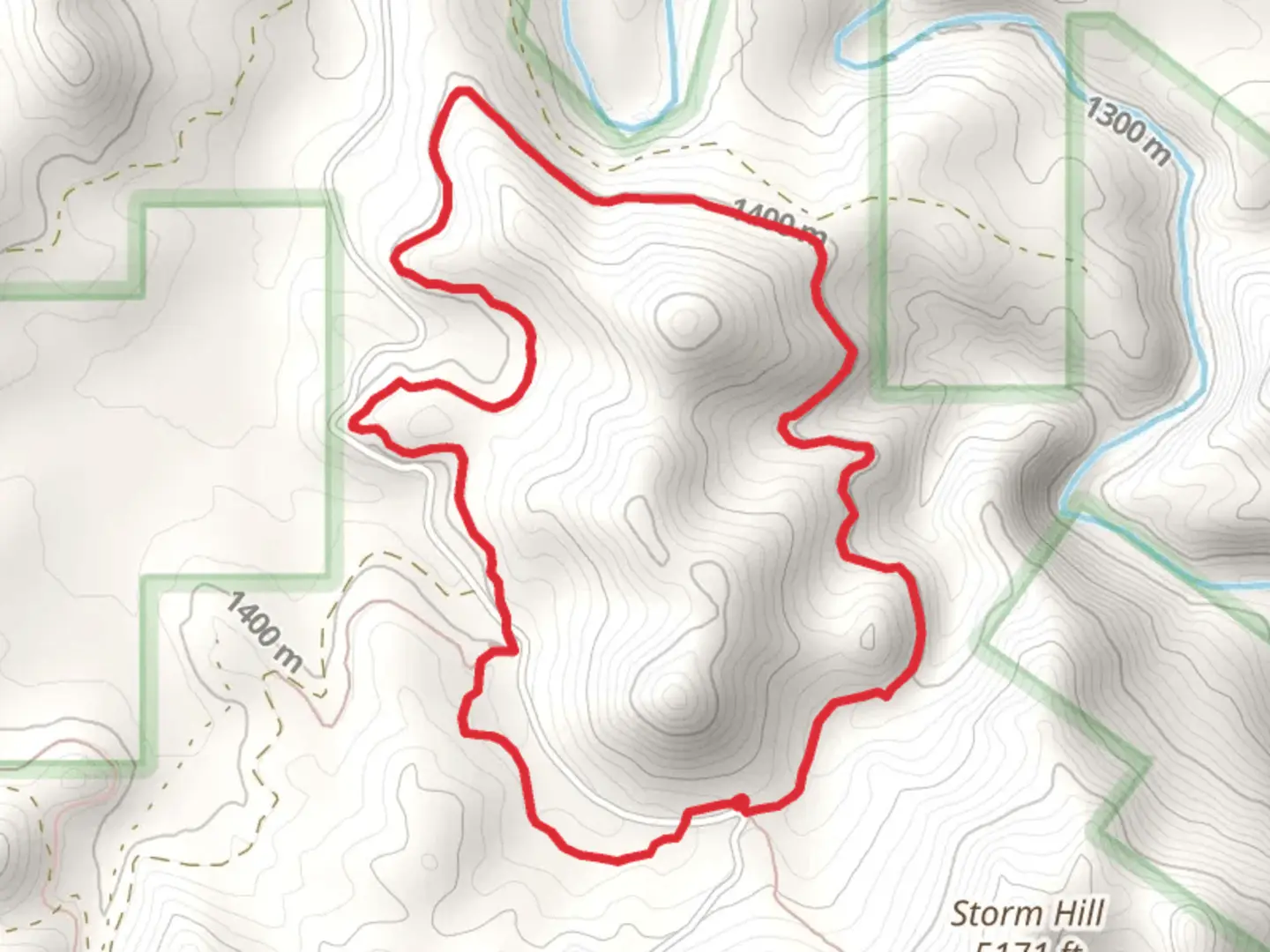 An image depicting the trail Flume Loop Trail and its surrounding area.