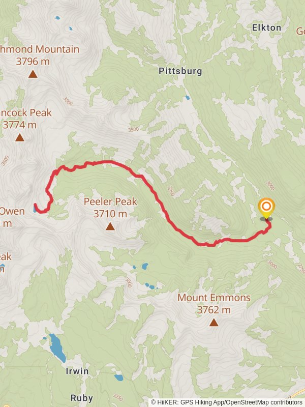 Blue Lake via Oh-Be-Joyful Trail