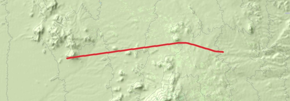 American Perimeter Trail - Southwest Primary stage 29 Map
