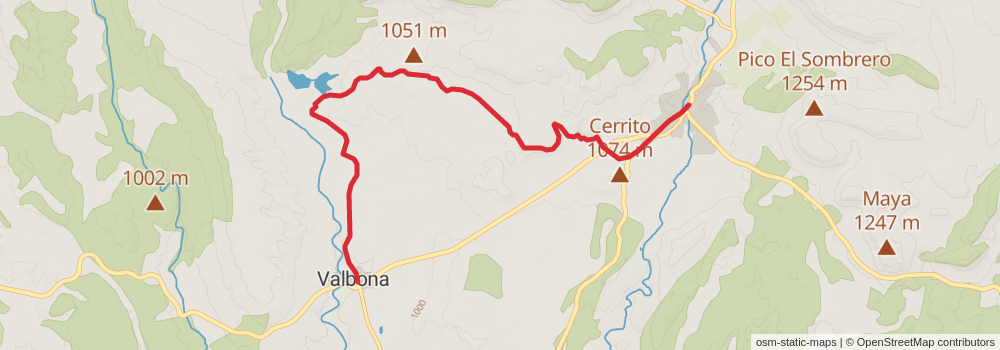 GR 160 Camino del Cid stage 18 Map