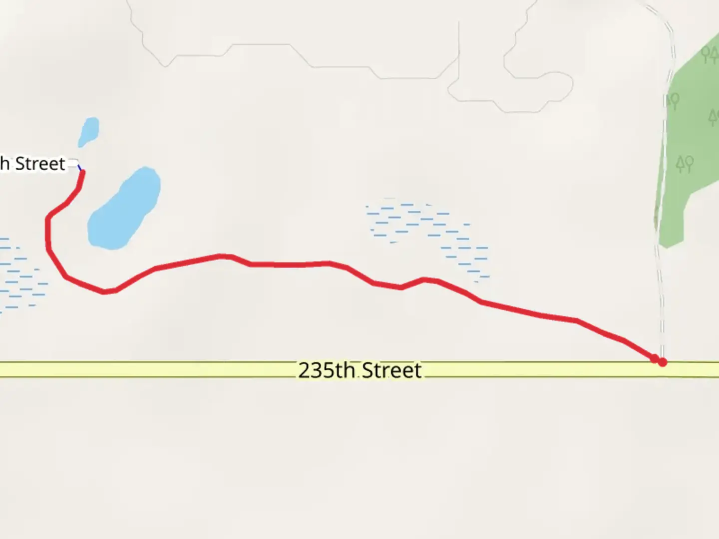 An image depicting the trail Clear Lake Trail and its surrounding area.