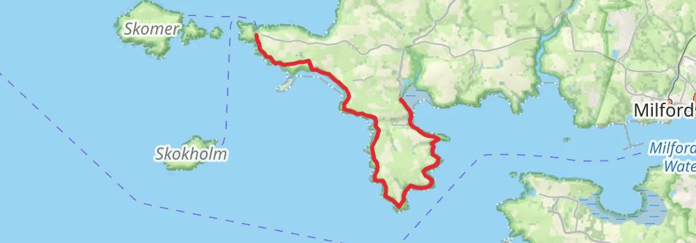 Wales Coast Path stage 48 Map