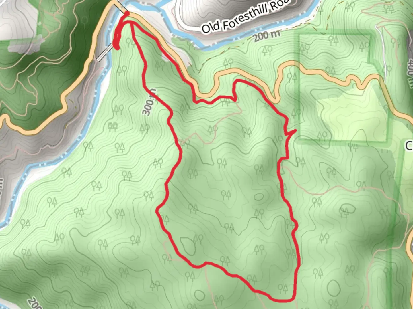 An image depicting the trail Training Hill-Pointed Rocks and Wendell T Robie Loop Trail and its surrounding area.